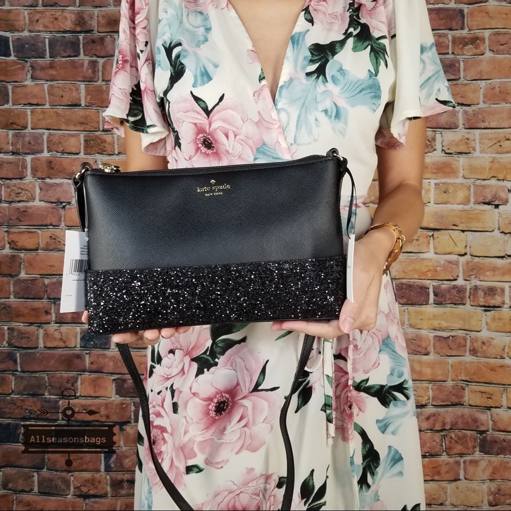 Kate spade Ramey Greta Court black crossbody bag - Picture 7 of 8